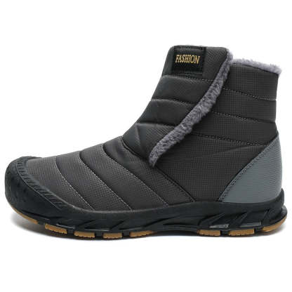 Men's Winter Waterproof Ankle Boots-My Soft Slipper