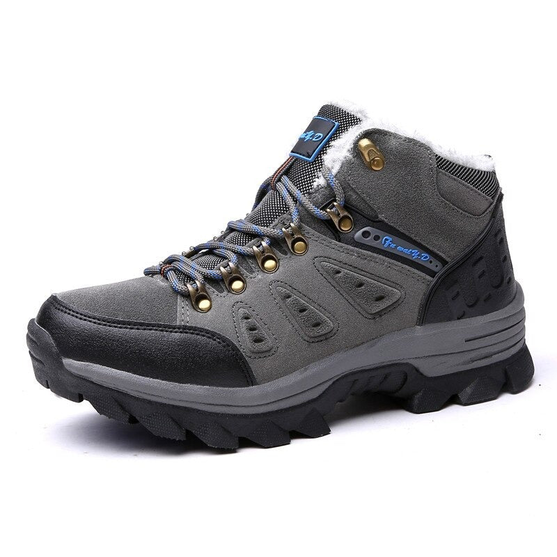 Men's Warm Comfortable Ankle Boots-My Soft Slipper