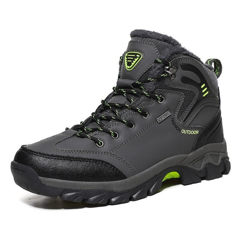 Men's Warm Waterproof Ankle Boots-My Soft Slipper