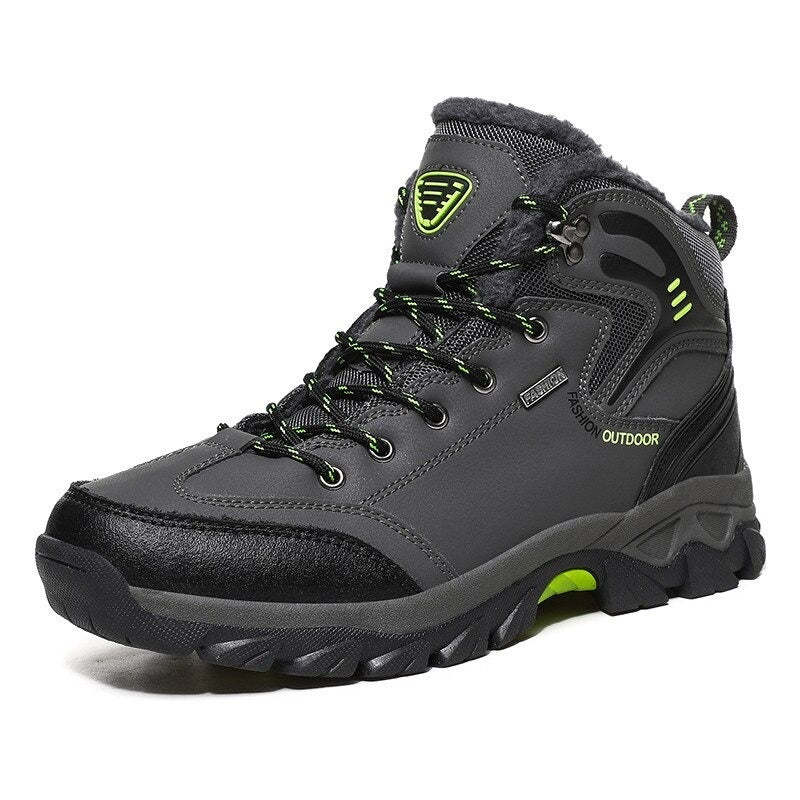 Men's Warm Waterproof Ankle Boots-My Soft Slipper