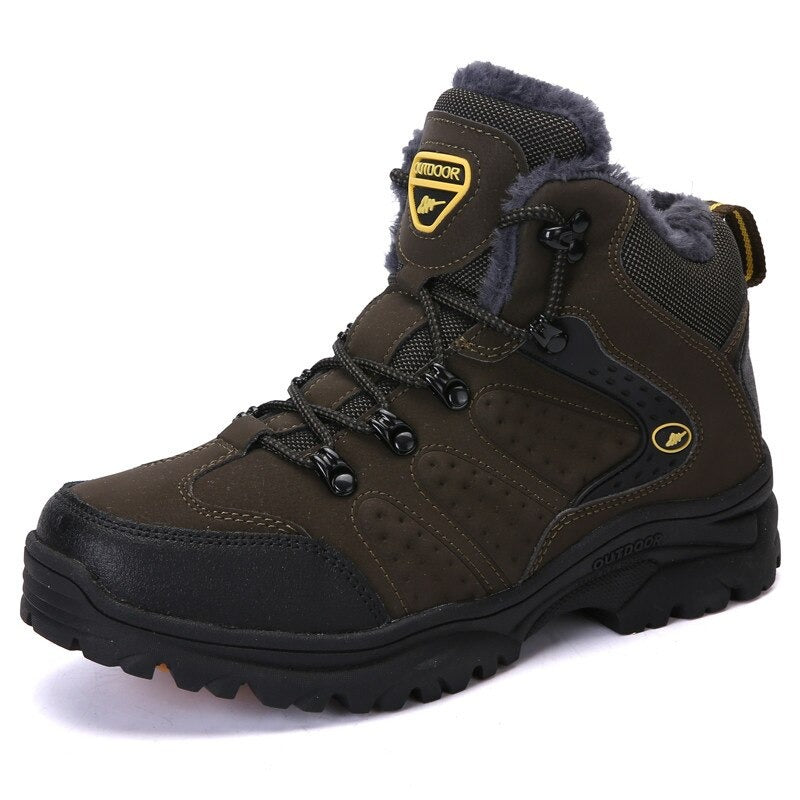Men's Outdoor Waterproof Ankle Boots-My Soft Slipper