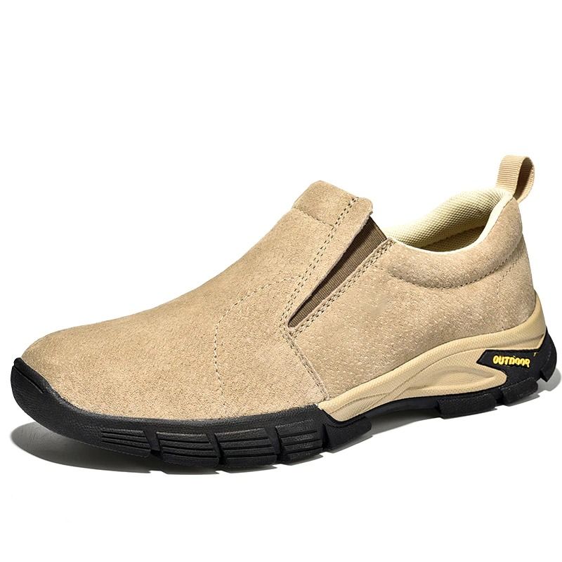 Men's Leather Casual Shoes-My Soft Slipper