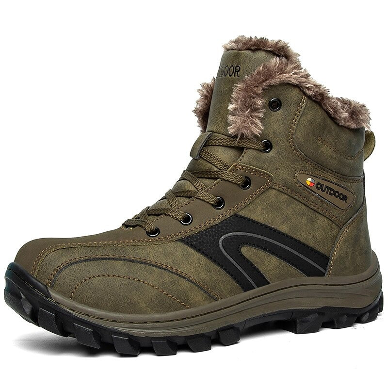 Men's Outdoor Winter Non-Slip Ankle Boots-My Soft Slipper