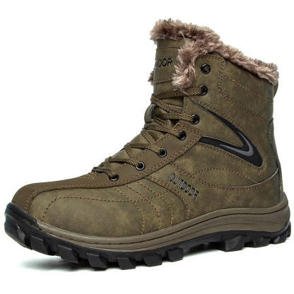Men's Outdoor Winter Non-Slip Ankle Boots-My Soft Slipper