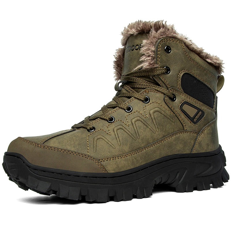 Men's Outdoor Non-Slip Hiking Ankle Boots-My Soft Slipper