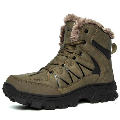 Men's Outdoor Non-Slip Hiking Ankle Boots-My Soft Slipper