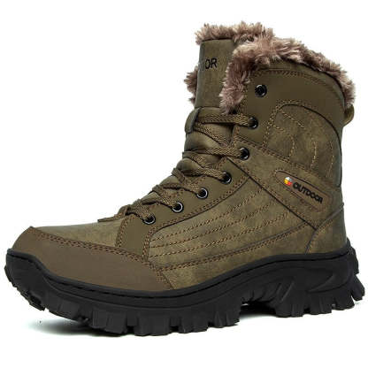 Men's Outdoor Winter Non-Slip Ankle Boots-My Soft Slipper