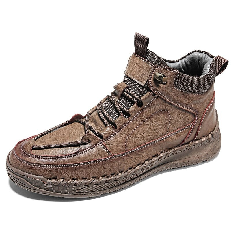Men's Comfortable Outdoor Ankle Boots-My Soft Slipper