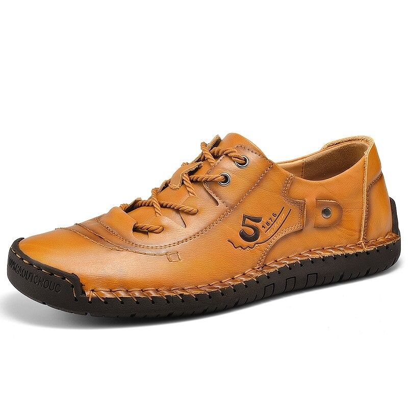 Comfortable Leather Men's Casual Shoes-My Soft Slipper