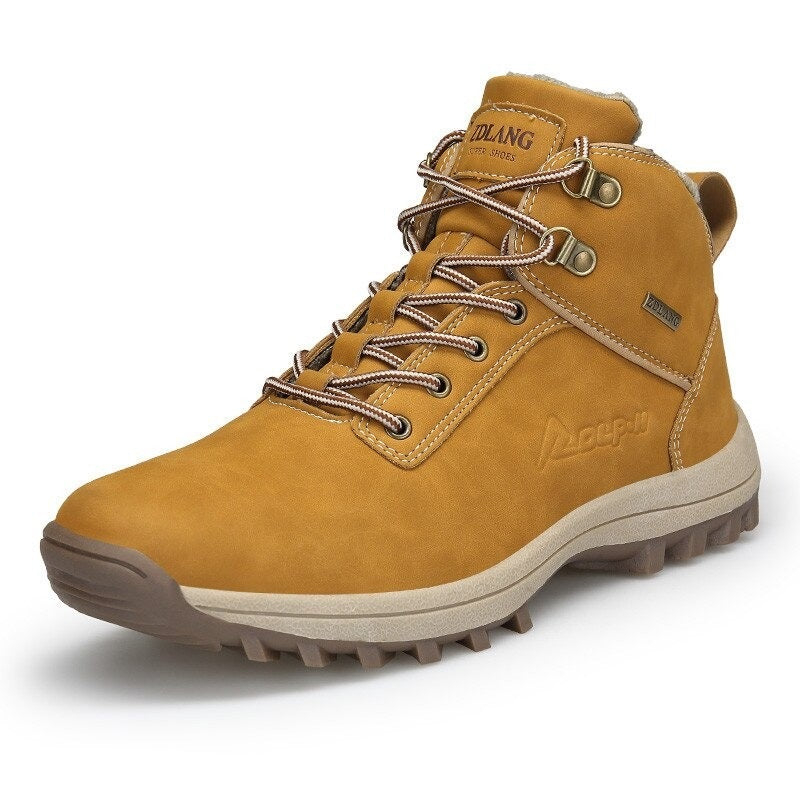 Men's Comfortable Waterproof Ankle Boots-My Soft Slipper