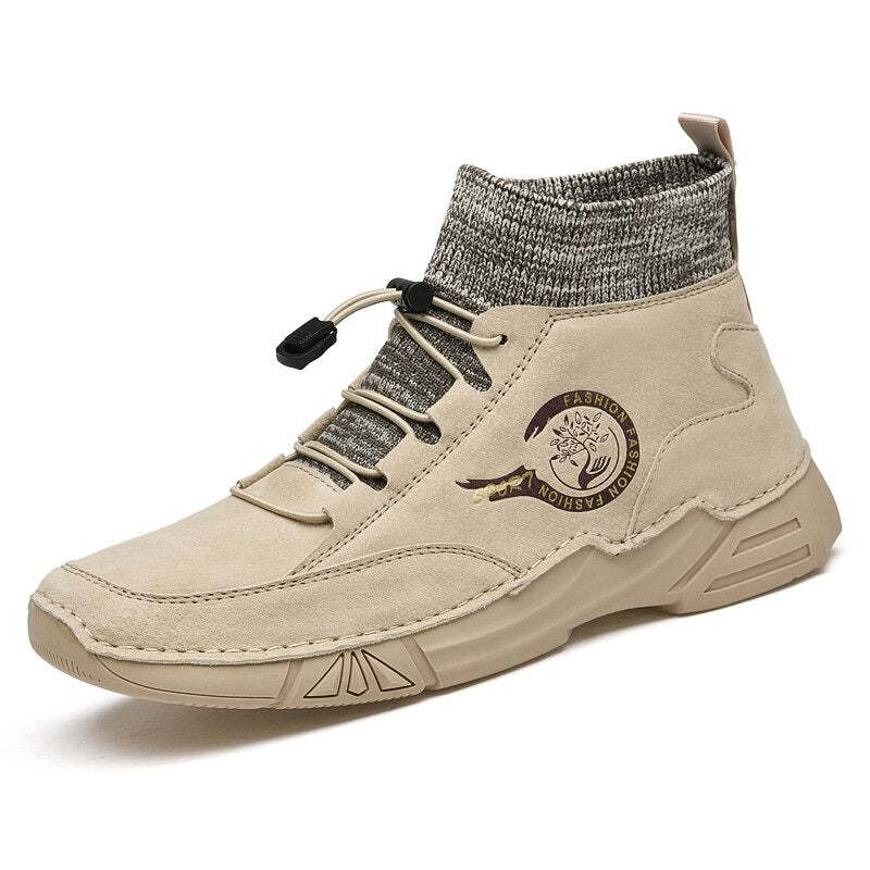 Men's Comfortable Ankle Boots-My Soft Slipper