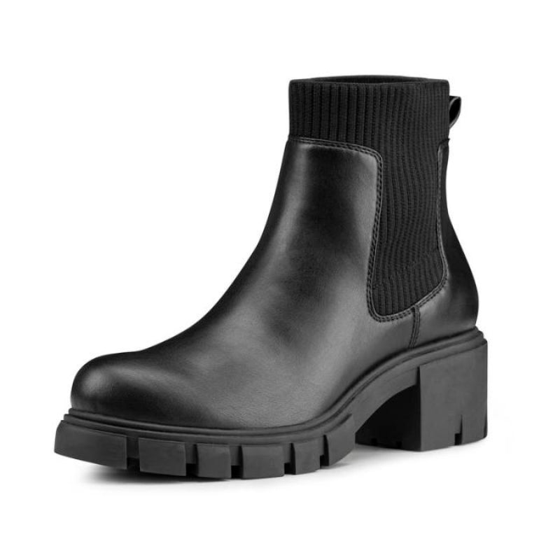 Rugged And Comfy Chunky Chelsea Boots-My Soft Slipper