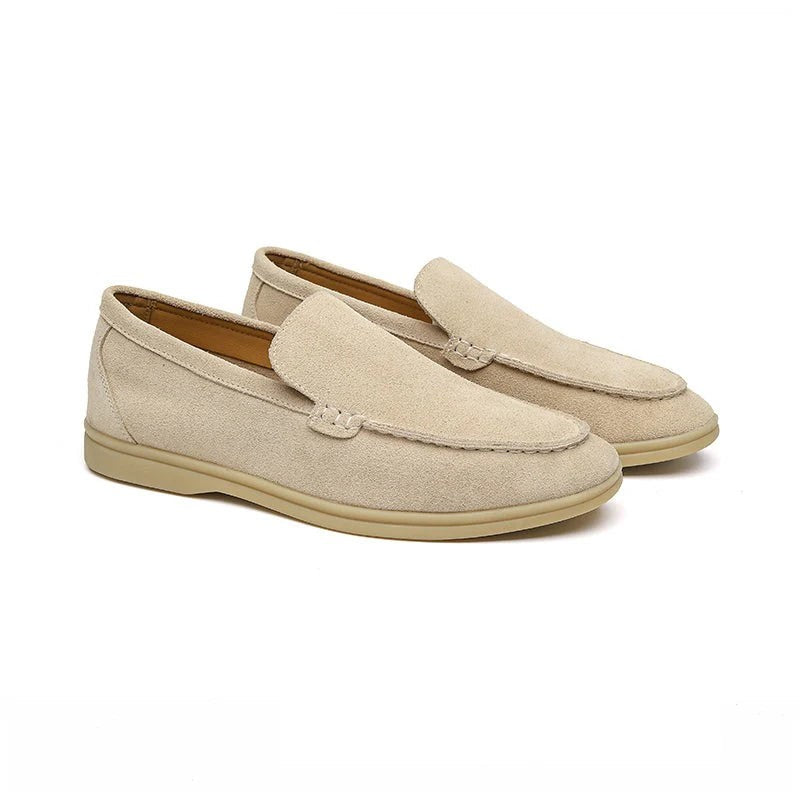 Suede Slip On Loafers-My Soft Slipper