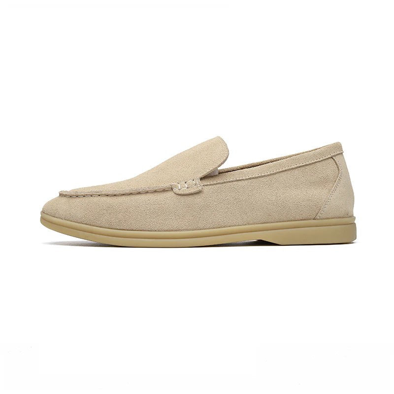 Suede Slip On Loafers-My Soft Slipper