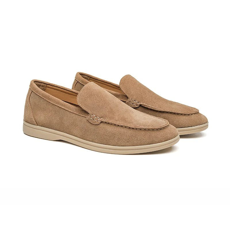 Suede Slip On Loafers-My Soft Slipper