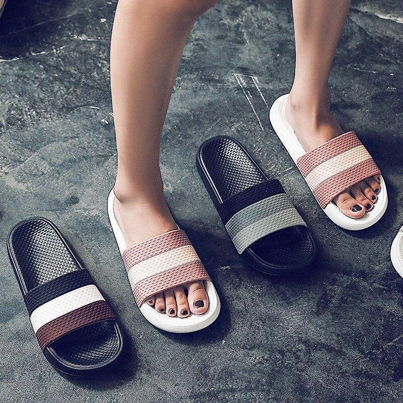 Striped Slippers-My Soft Slipper