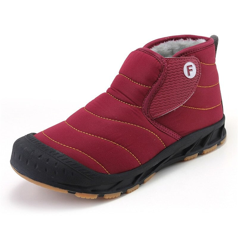 Men's Warm Slip On Ankle Boots-My Soft Slipper