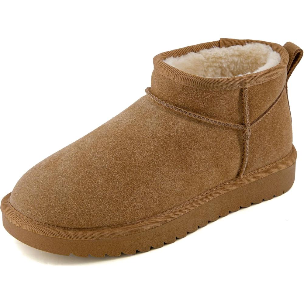 Sherpa Lined Plush Winter Boots-My Soft Slipper