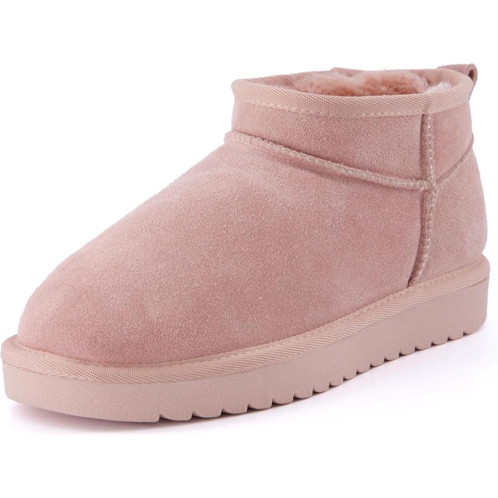 Sherpa Lined Plush Winter Boots-My Soft Slipper