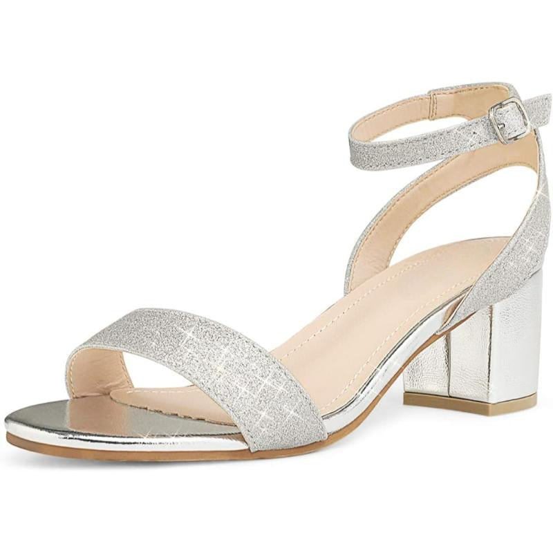 Women Open Style Block With Straps-My Soft Slipper