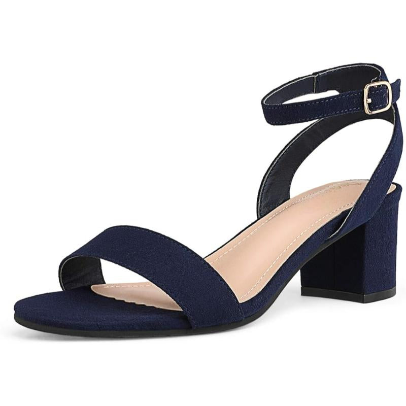 Women Open Style Block With Straps-My Soft Slipper
