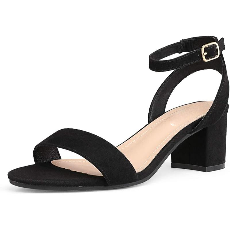 Women Open Style Block With Straps-My Soft Slipper