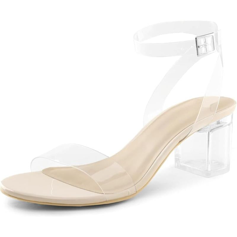 Women Open Style Block With Straps-My Soft Slipper