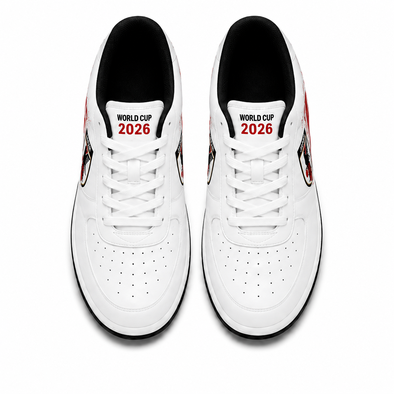 World Cup 2026 Japan Football Fan Printed Shoes