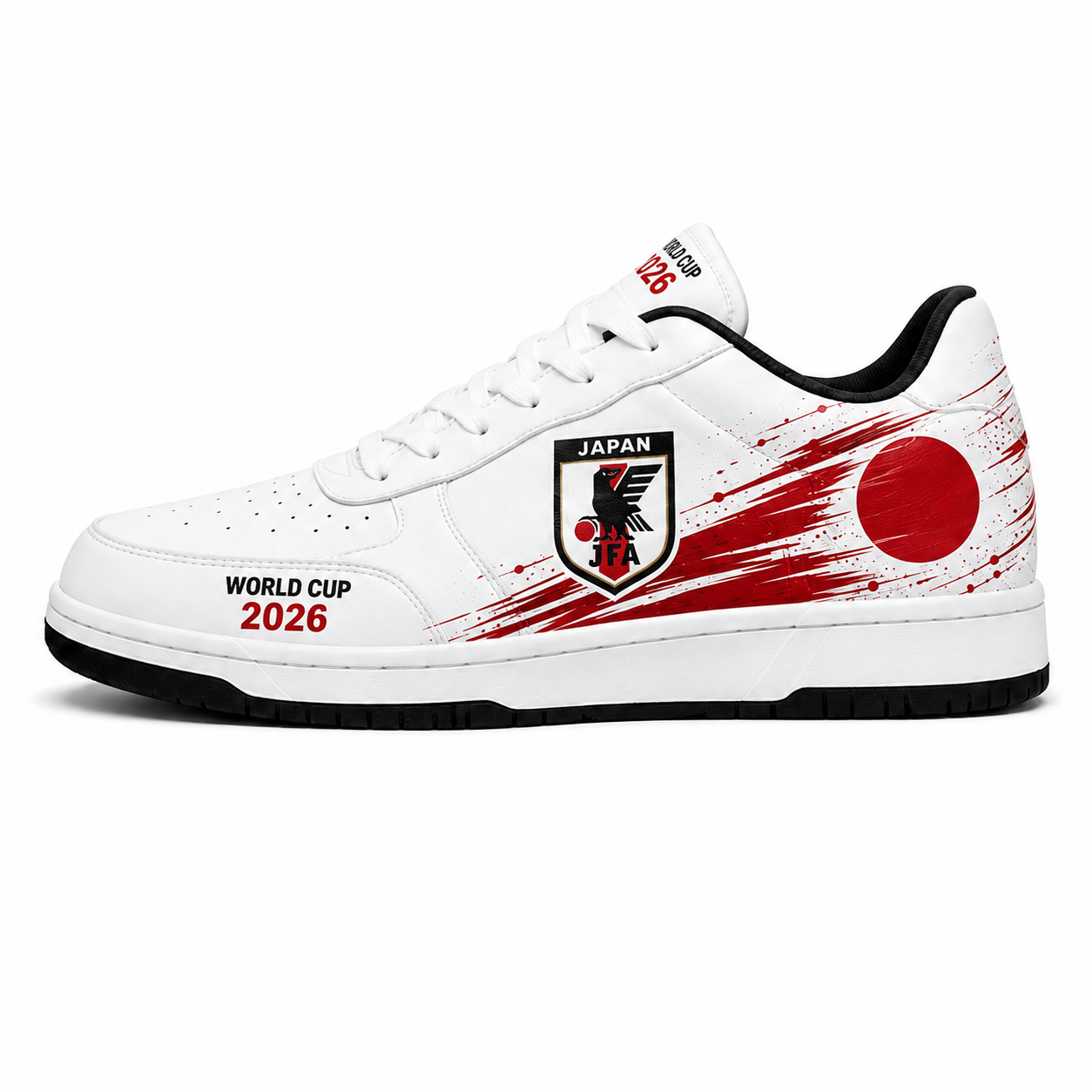 World Cup 2026 Japan Football Fan Printed Shoes