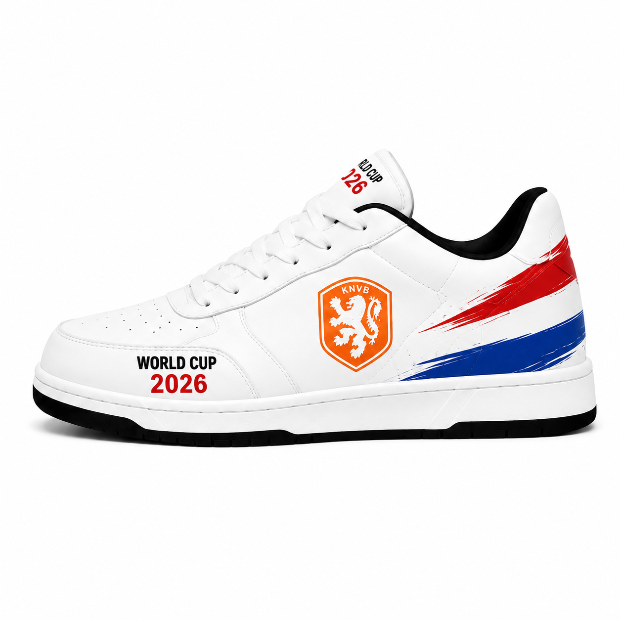 World Cup 2026 Netherlands Football Fan Printed Shoes