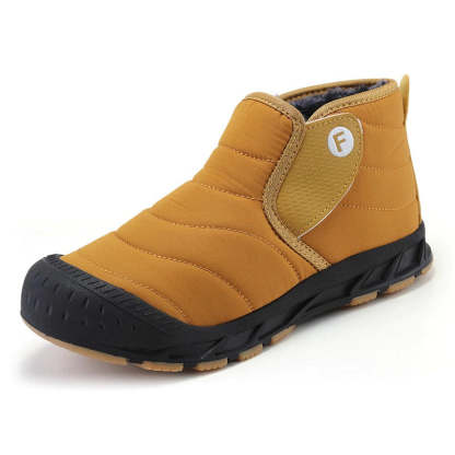 Men's Warm Slip On Ankle Boots-My Soft Slipper