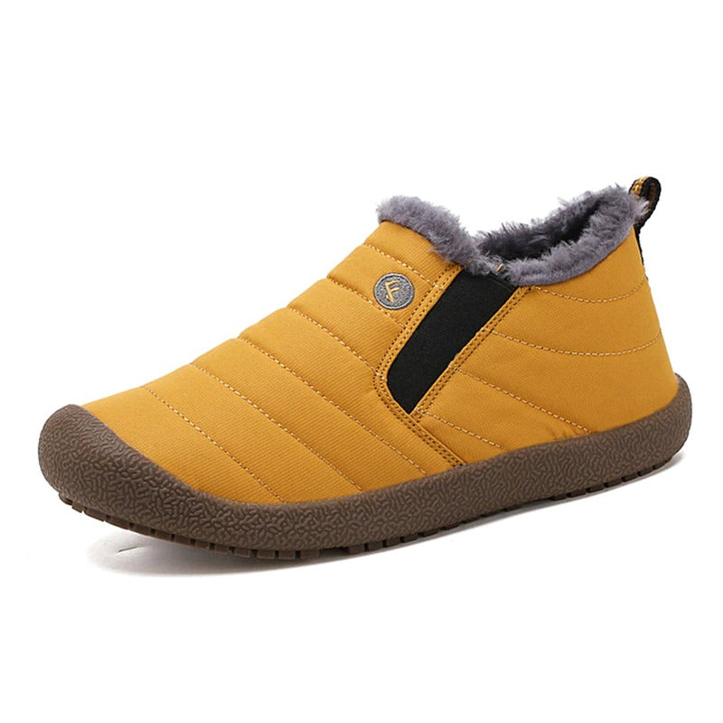 Men's Warm Snow Waterproof Outdoor Ankle Boots-My Soft Slipper