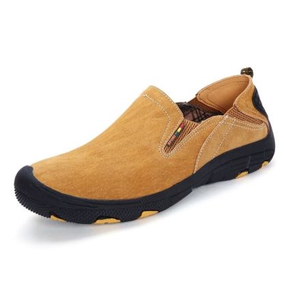 Men's Genuine Leather Loafers-My Soft Slipper