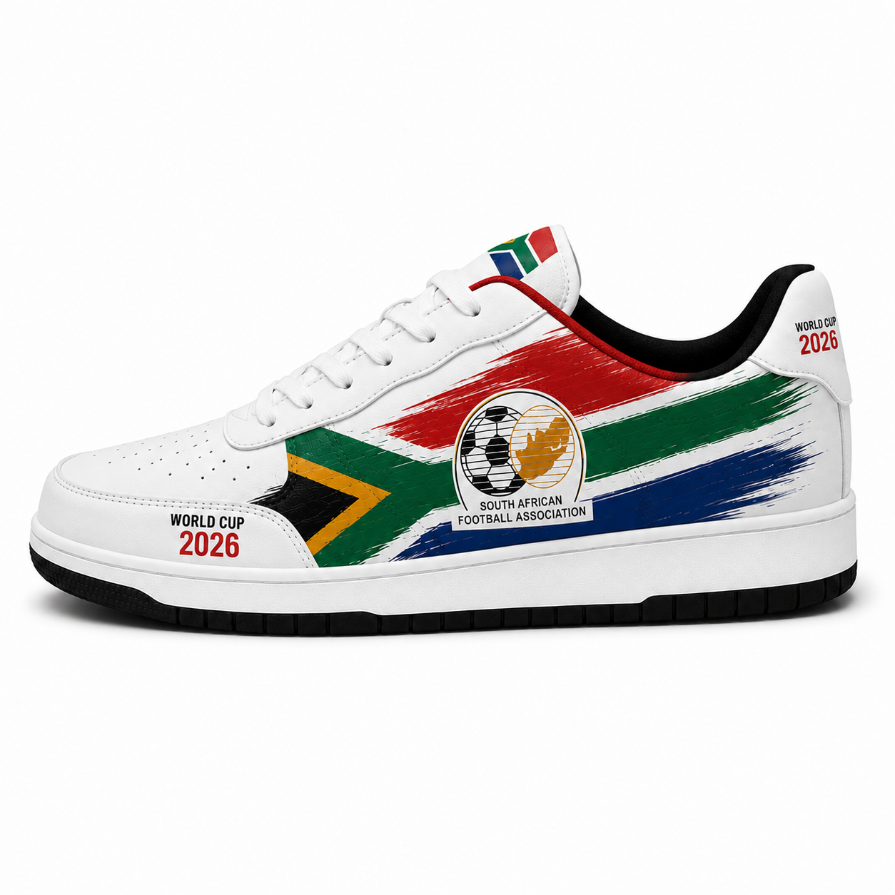 World Cup 2026 South Africa Football Fan Printed Shoes