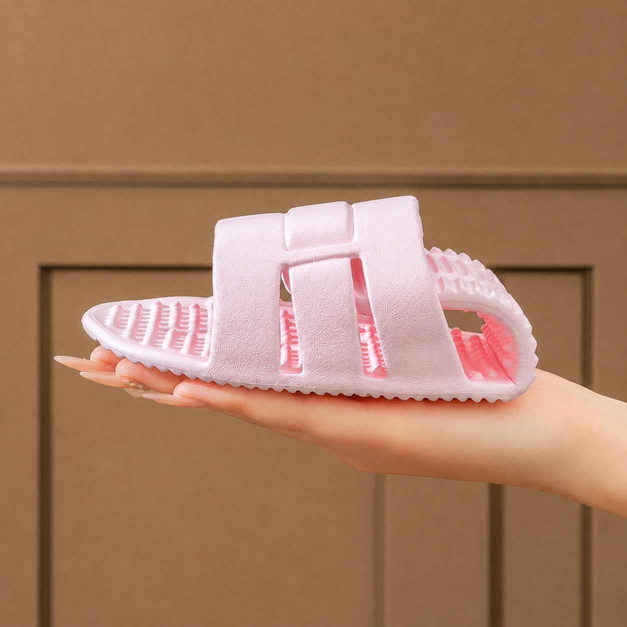 Foldable Quick Dry Travel Shower Swimming Pool Slippers For Women