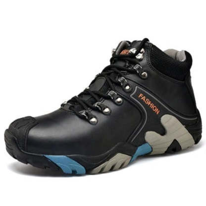 Men's Winter Warm Waterproof Lace Up Boots-My Soft Slipper