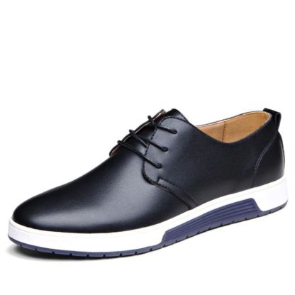 Men's Casual Leather Comfortable Shoes-My Soft Slipper