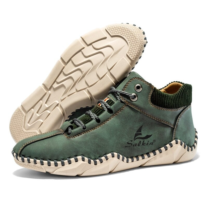 Men's Winter Warm Handmade Boots-My Soft Slipper