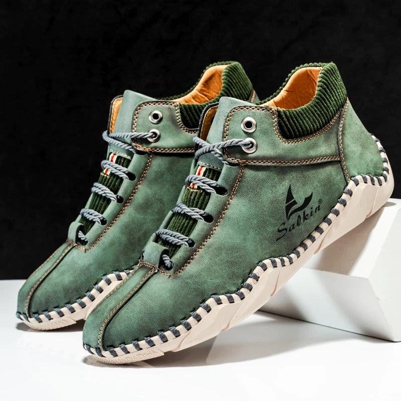 Men's Winter Warm Handmade Boots-My Soft Slipper