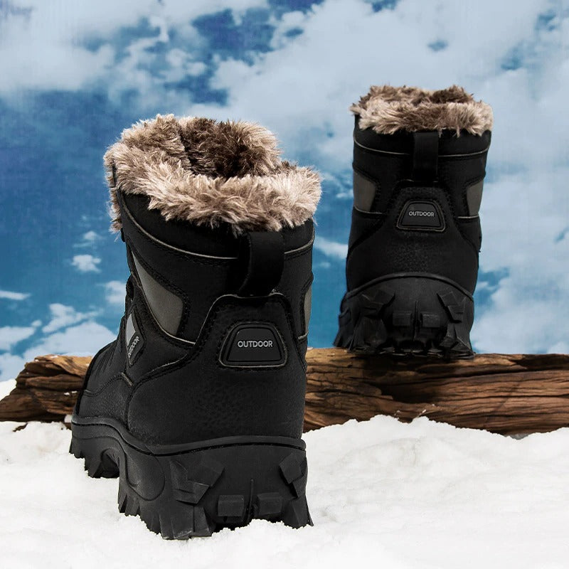 Men's Outdoor Non-Slip Hiking Ankle Boots-My Soft Slipper