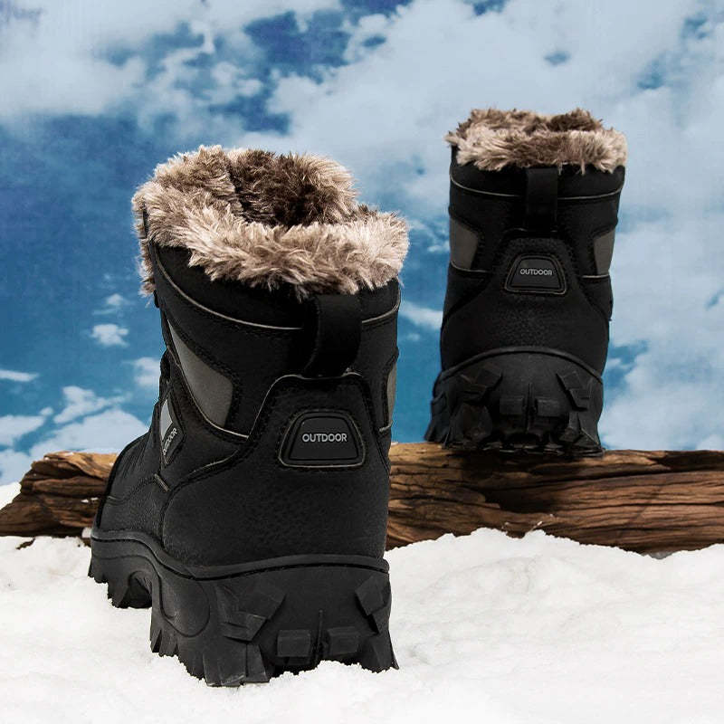 Men's Outdoor Non-Slip Hiking Ankle Boots-My Soft Slipper