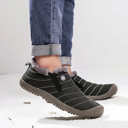 Men's Warm Snow Waterproof Outdoor Ankle Boots-My Soft Slipper