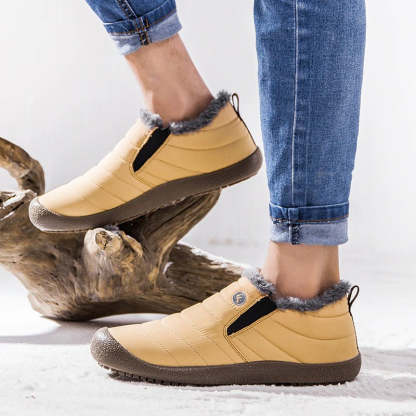 Men's Warm Snow Waterproof Outdoor Ankle Boots-My Soft Slipper