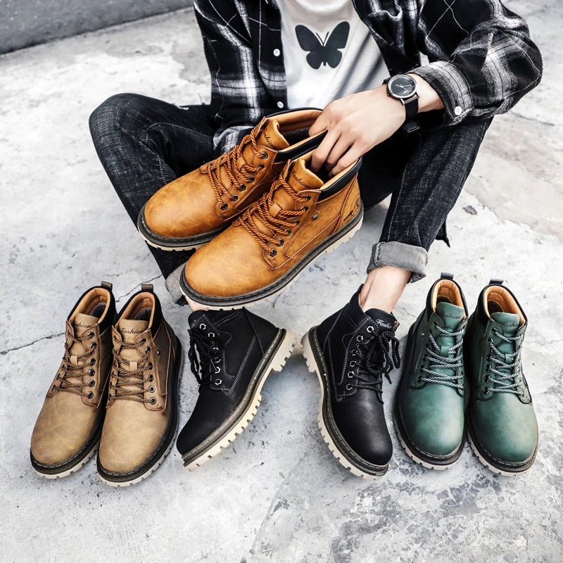 Men's Warm Waterproof Comfortable Boots-My Soft Slipper