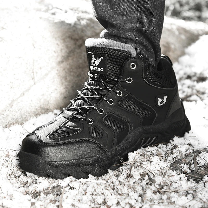 Men's Winter Warm Snow Ankle Boots-My Soft Slipper
