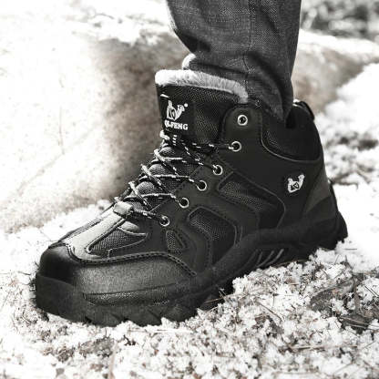 Men's Winter Warm Snow Ankle Boots-My Soft Slipper