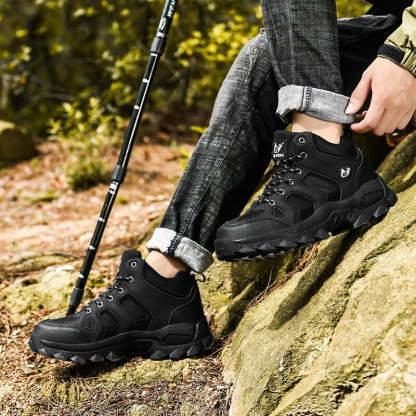 Men's Winter Warm Snow Ankle Boots-My Soft Slipper