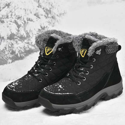 Men's Warm Outdoor Non-Slip Snow Boots-My Soft Slipper