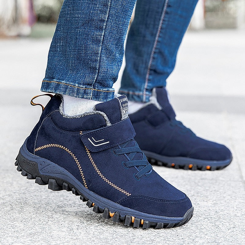 Men's Warm Non-Slip Outdoor Ankle Boots-My Soft Slipper