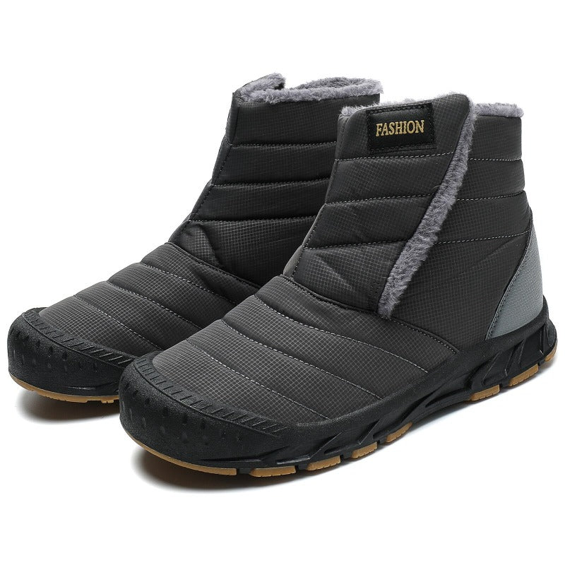 Men's Winter Waterproof Ankle Boots-My Soft Slipper